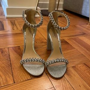 Jewel Badgley Mischka Evening Sandal